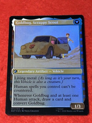 MTG Goldbug, Humanity's Ally Foil 11/15 Universes Beyond