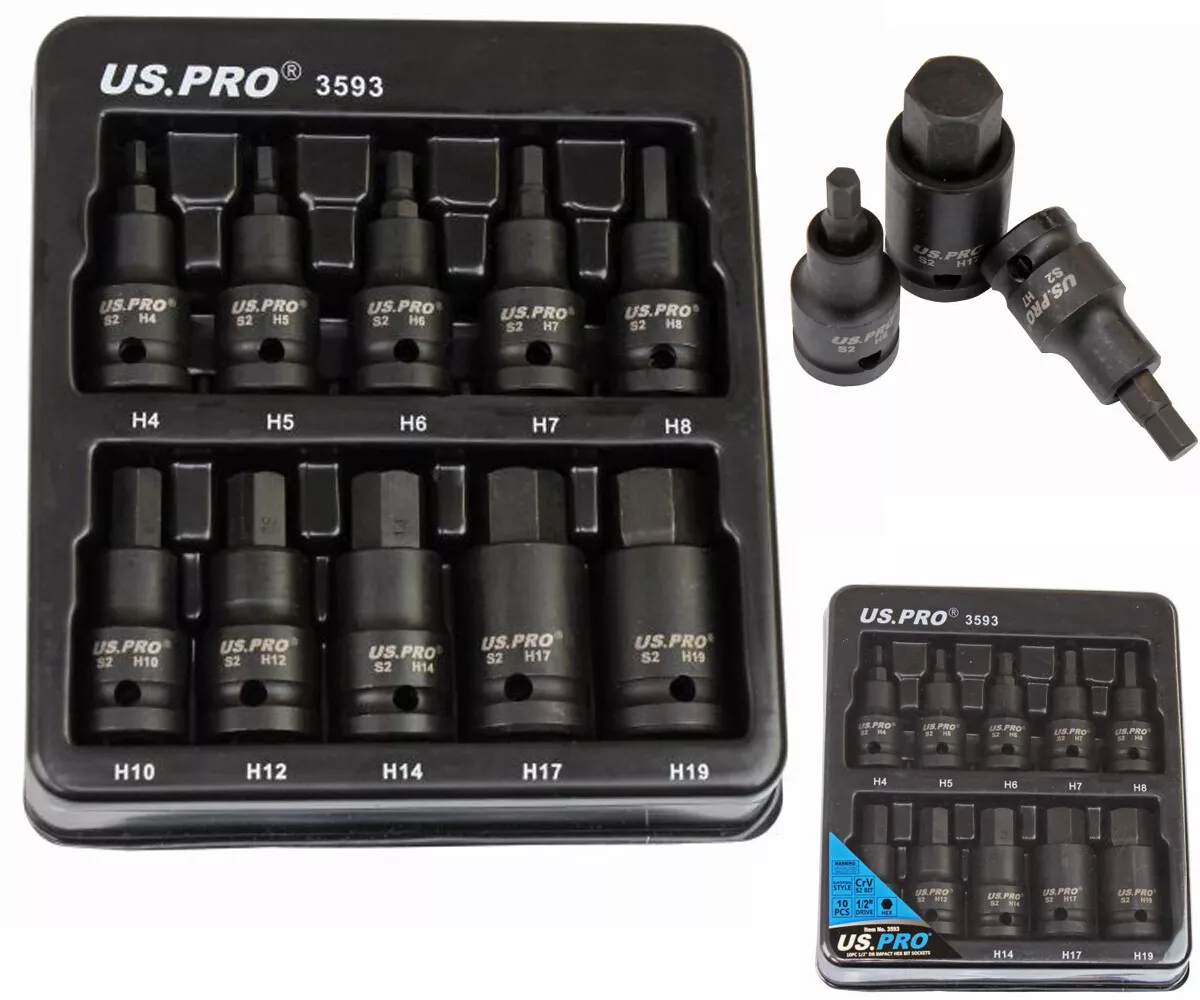 Allen key impact sale set