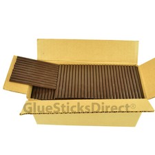 GlueSticksDirect Brown Dark Chocolate Colored Glue Sticks 5/16" X 4" 5 lbs