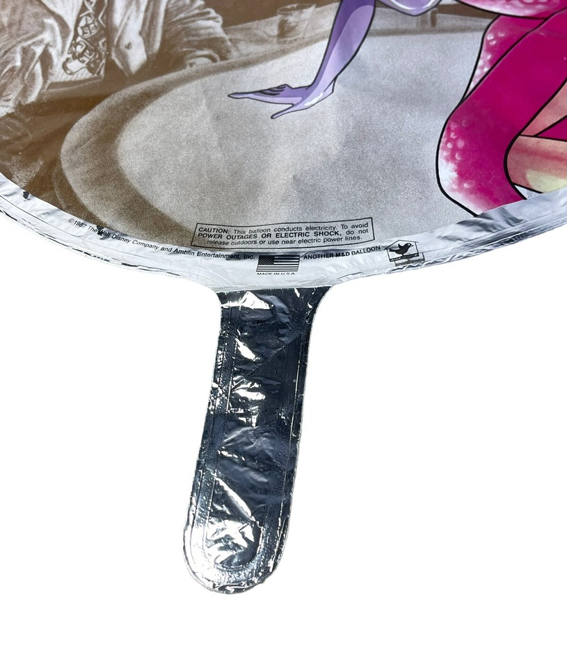 Vintage 1987 Walt Disney Who Framed Roger Rabbit 17” Foil Helium ...