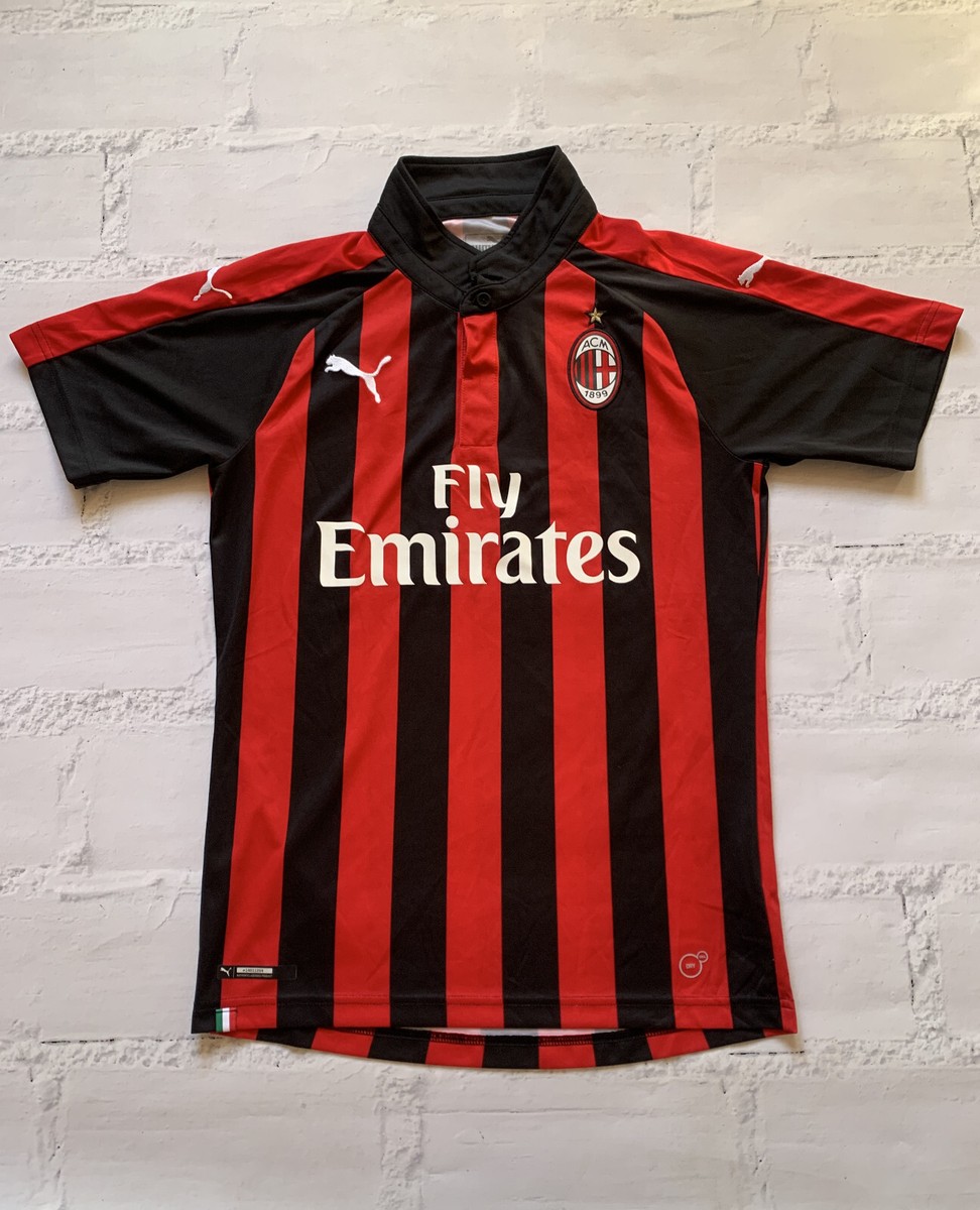 AC Milan Home football shirt 2018 – 2019 jersey Puma size S | eBay
