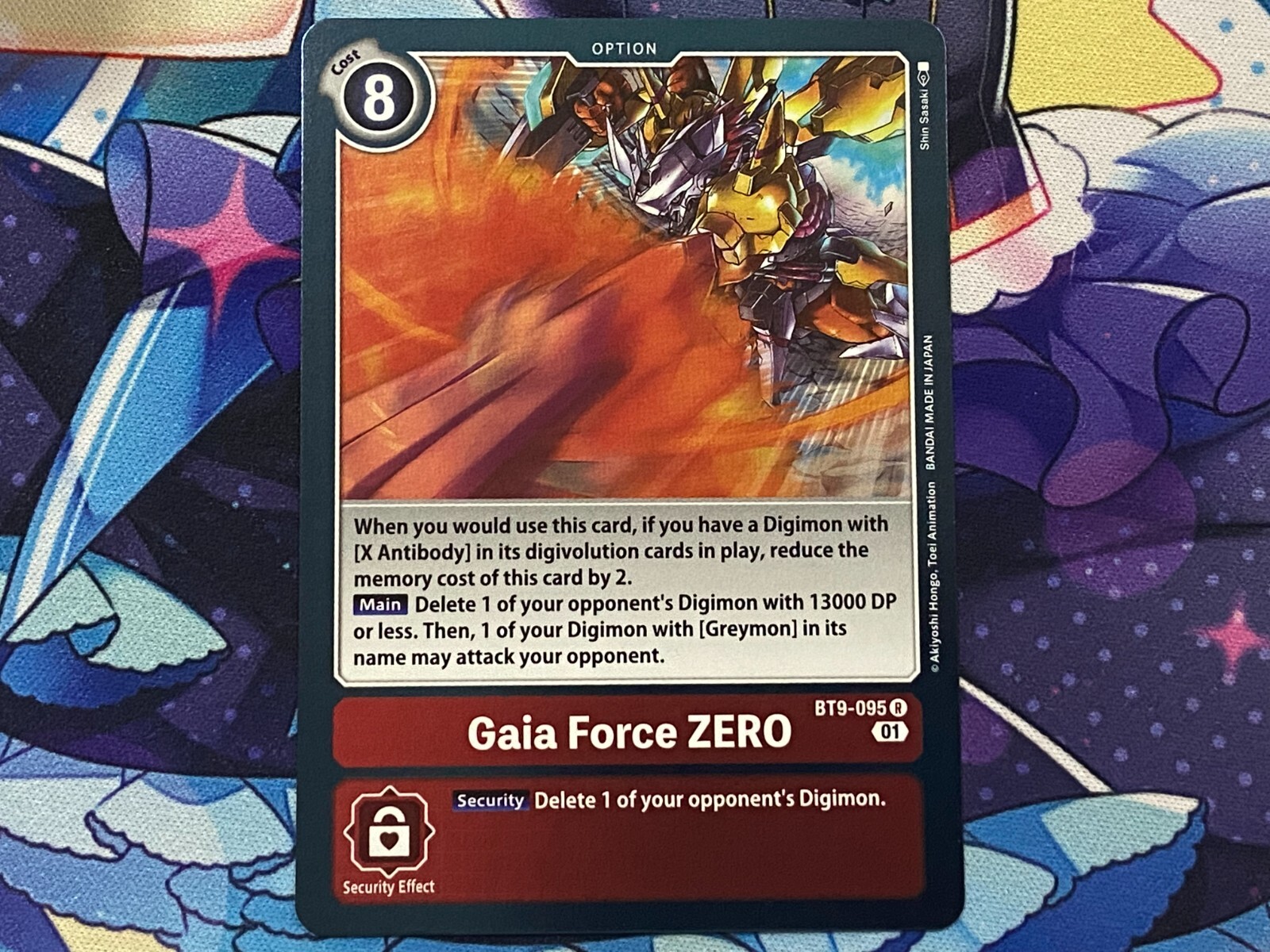 Gaia Force ZERO - BT9-095 - NM - Digimon TCG | eBay