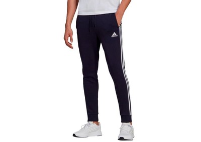 Pants Tracksuit Man Boy adidas GK8823 Essentials Fleece Cotton Gym Blue |  eBay