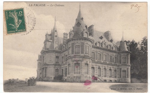 Frankreich; Yvelines, La Falaise, Le Chateau PPC, 1907 PMK, To Bonnet, Paris