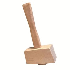 Woodworking Hammer Beech Solid Wood Mallet Woodworking Hammer Carving Mallet
