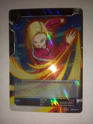 Dragon Ball Super Card Game C-18 Karte, Perpetual Energy DB2-037 R