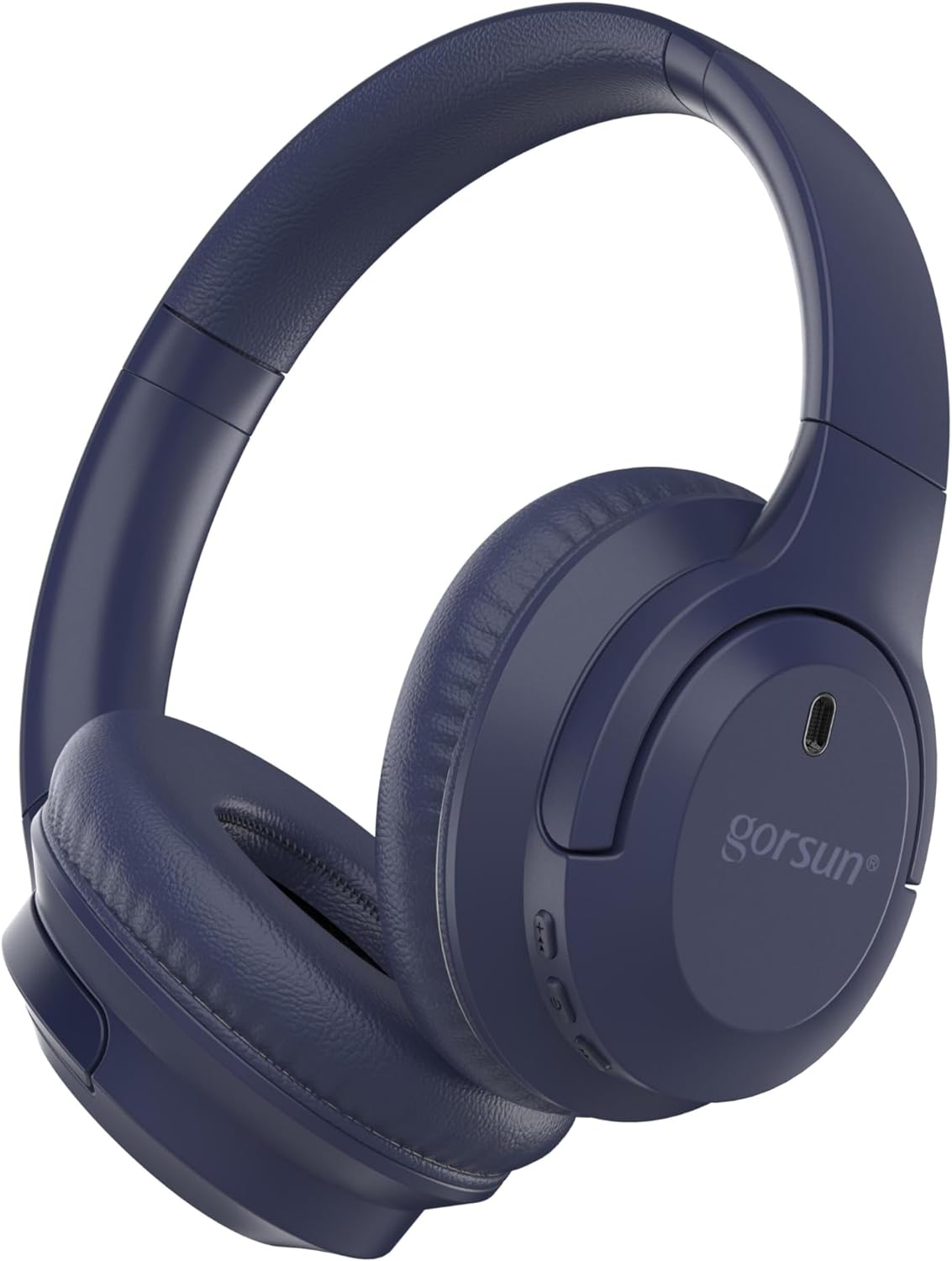 Wireless Bluetooth Headphones over Ear Headphones, 55H Playtime. Hi-Fi Stereo, D-image