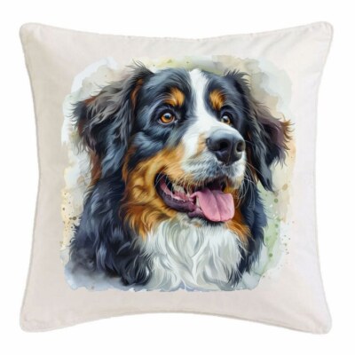 KISSENBEZUG 40X40cm Berner Sennen Berner Sennenhund Hundefutter Hunderass 402575