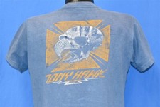vtg 80s TONY HAWK POWELL PERALTA 1983 ORIGINAL SKATE SKATEBOARD t-shirt MEDIUM M