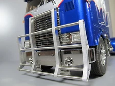 New Aluminum Front Bumper Guard Bar Tamiya RC 1/14 GlobeLiner King Grand Hauler