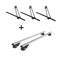 3XfahrradträGer Orion+DachträGer VDP004L FüR FüR VW Golf IV Variant SW 1J 1J 97-