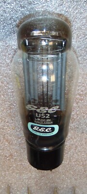 VINTAGE NOS GEC MULLARD U52 5U4G VT-244 274B BRITISH TUBE *RARE BOX GETTER VALVE