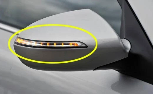 Right Passenger Outside Mirror Lamp for 2011 2012 2013 2014 2015 KIA Sportage - Image 3 of 3