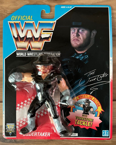 WWF wwe Vintage Wrestler Blue Card The UNDERTAKER ...
