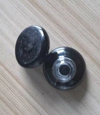 Nice Flatback 28mm Black gray Glass Stript BJD Eyes for Specail BJD Doll