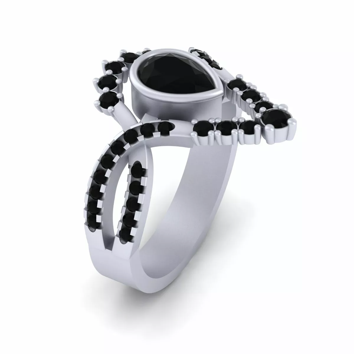 Onyx wedding ring sets sale