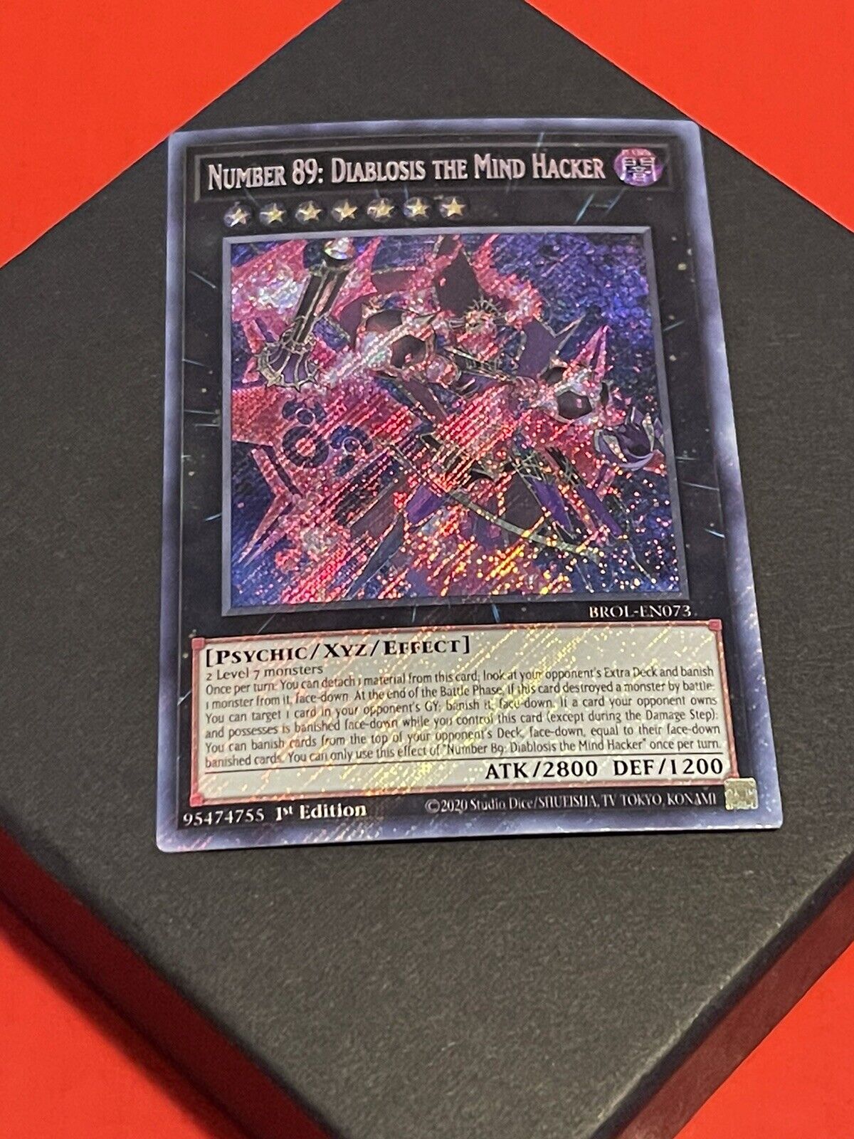 Number 89: Diablosis the Mind Hacker Ultra Rare JP045 (Used