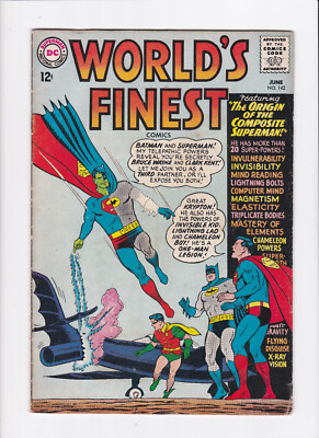 WORLD'S FINEST #142 [1964 VG+] 