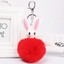 thumbnail 6 - 2020 New Cute Pineapple Fur Ball Keychain Bag Car Pendant Keyring Birthday Gifts