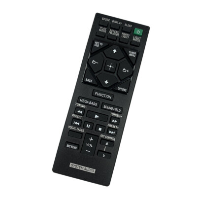 Remote Control For Sony MHC-V50 MHC-V21 HCD-SHAKE10 HCD-M20 MHC-V13 Audio System