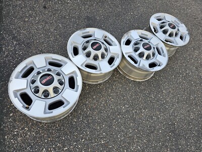 17" GMC SIERRA 2500 HD 3500 DENALI OEM FACTORY STOCK WHEELS RIMS 8X180 ...