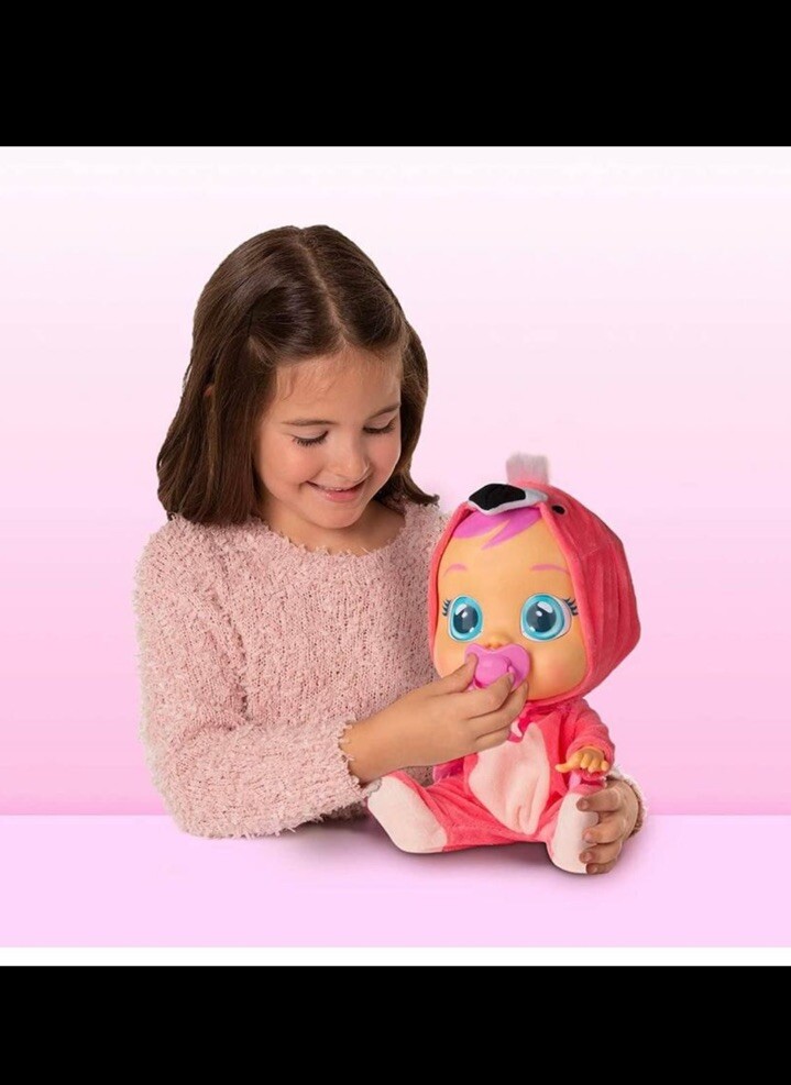 Cry babies magic tears dolls Fancy The Flamingo Doll Pink Perfect