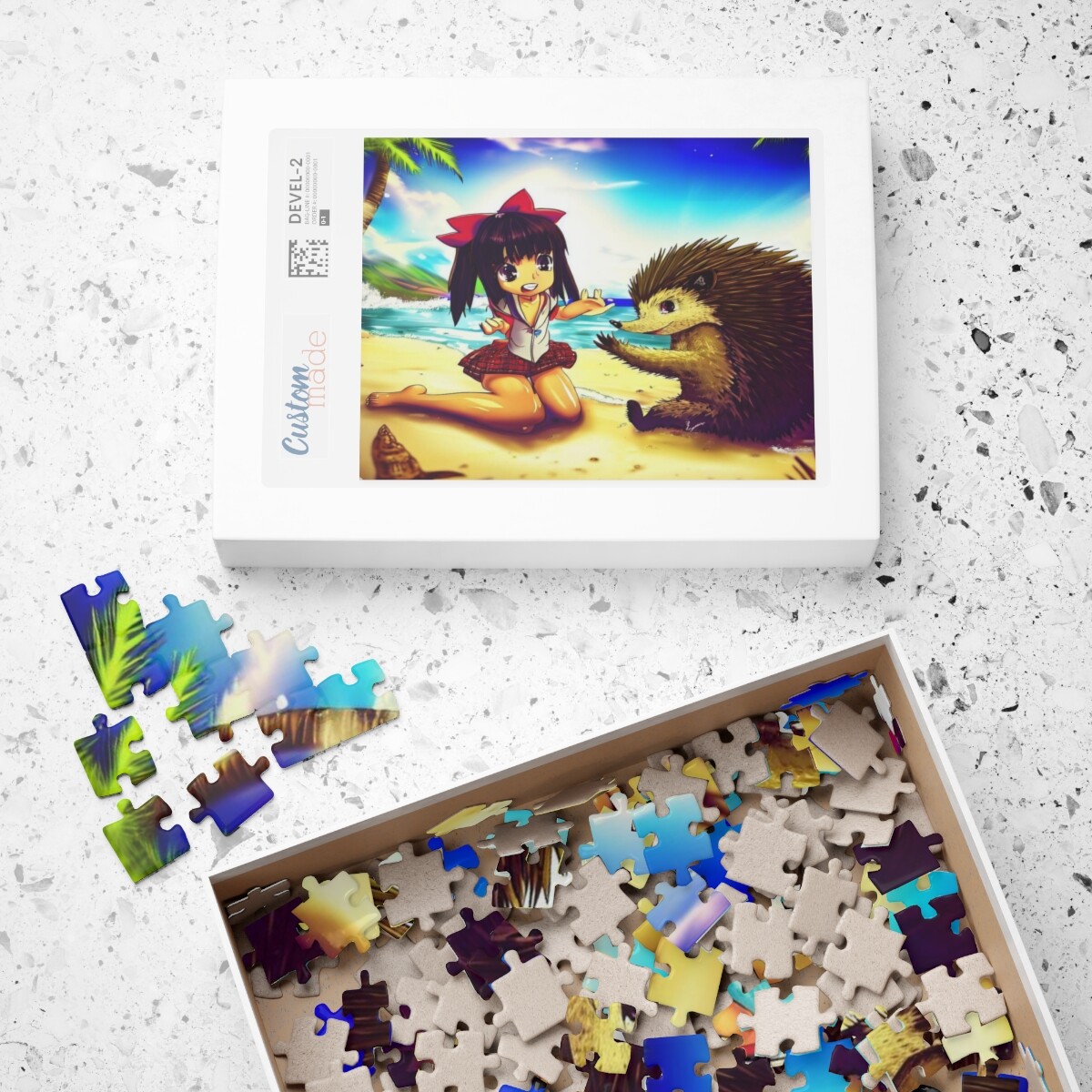 Challenging 110,252 Piece Puzzle | Adorable Anime Girl