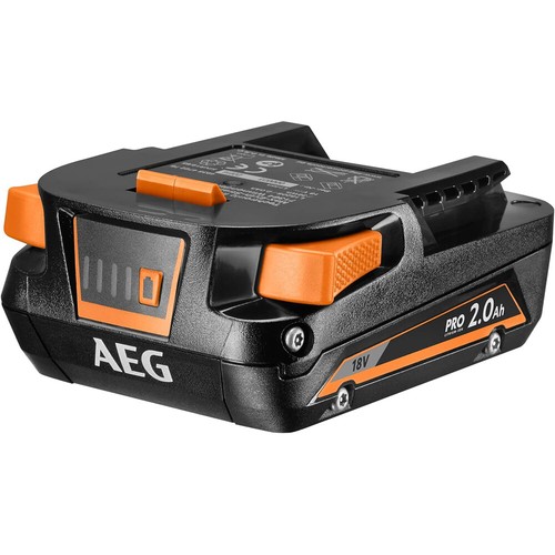 TRAPANO A PERCUSSIONE BRUSHLESS 18V 2 BATTERIE 2Ah+CARICATORE BSB 18G4-202C AEG - Foto 2 di 6