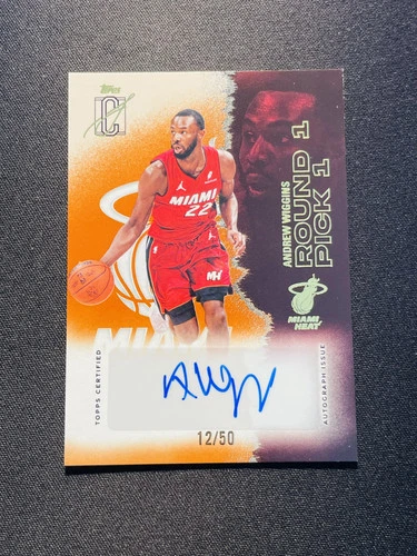 2025 Topps Signature Andrew Wiggins Orange (RAW)