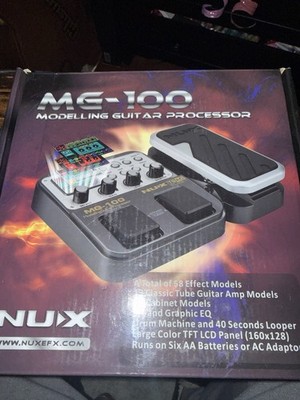 NUX All In One Multi Guitar Effects Pedal Processor MG-100 NEW Quick ship!