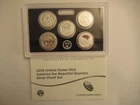 2019 S US Mint ATB Silver Quarter Proof Set, 5 Coins, US Mint Pkg/COA