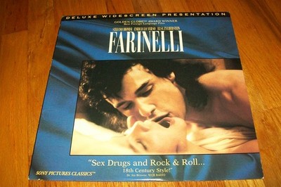FARINELLI Laserdisc LD WIDESCREEN FORMAT EXCELLNT CONDITION VERY RARE GREAT FILM
