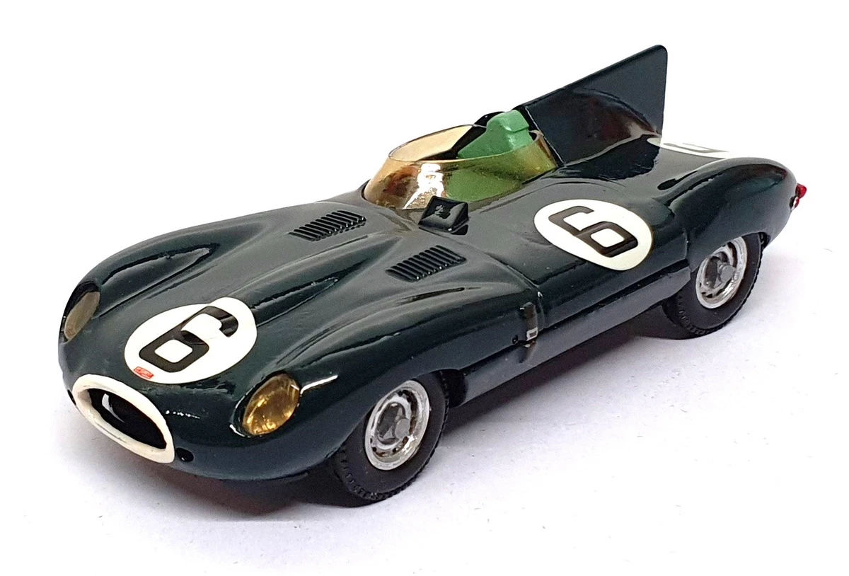 Western Models 1:43 Jaguar XK120 FHC – Bleue, Modèle WM01B (métal Blanc)