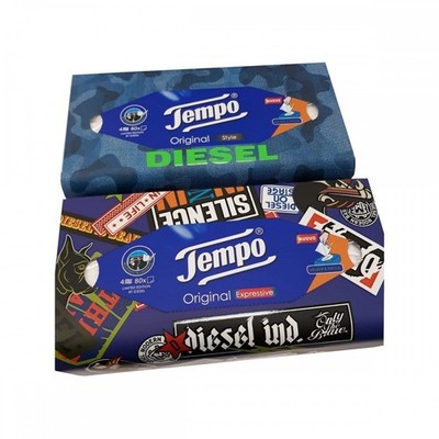 Tempo Multipurpose Handkerchiefs Box 80 pcs