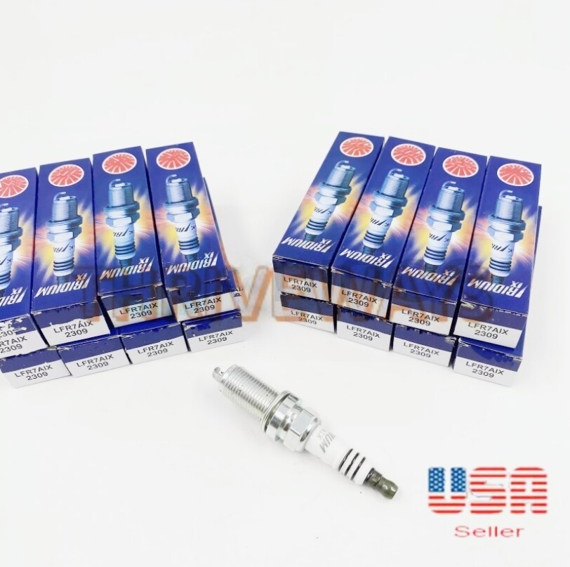 Iridium IX Spark Plugs set of 16 Upgrade Hellcat For NGK LFR7AIX 2309 NGK