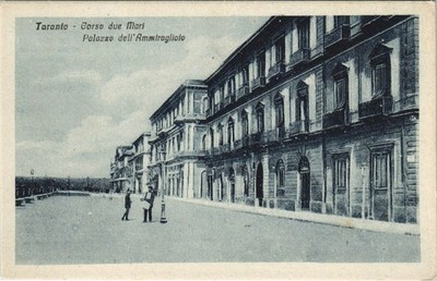CPA Taranto Corso due Mari ITALIEN (15137)