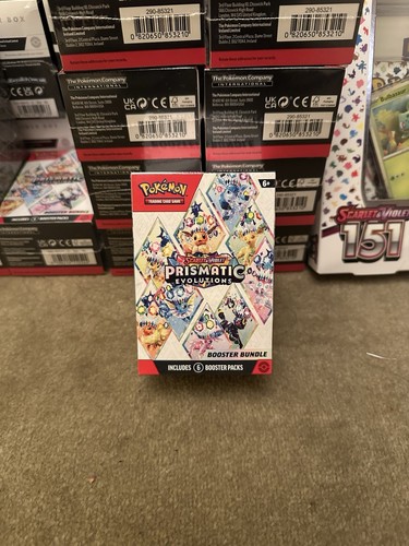 Pokemon TCG Scarlet & Violet Prismatic Evolutions Booster Bundle