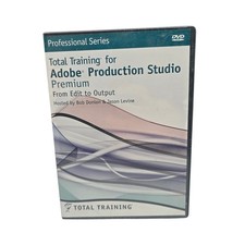 Total Training For Adobe Production Studio Premium DVD PROFESSIONAL SERIES New