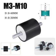 Anti Vibration Car Bobbin Rubber Mounts Male Tools Rubber Mounts Shock Damper