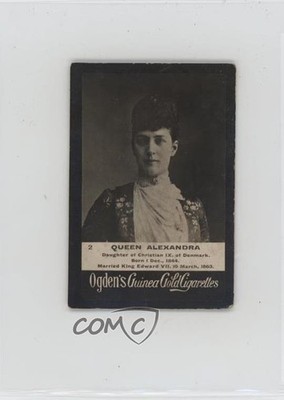 1901 Ogden's Guinea Gold Cigarette Cards Tobacco Queen Alexandra #2 0y9e