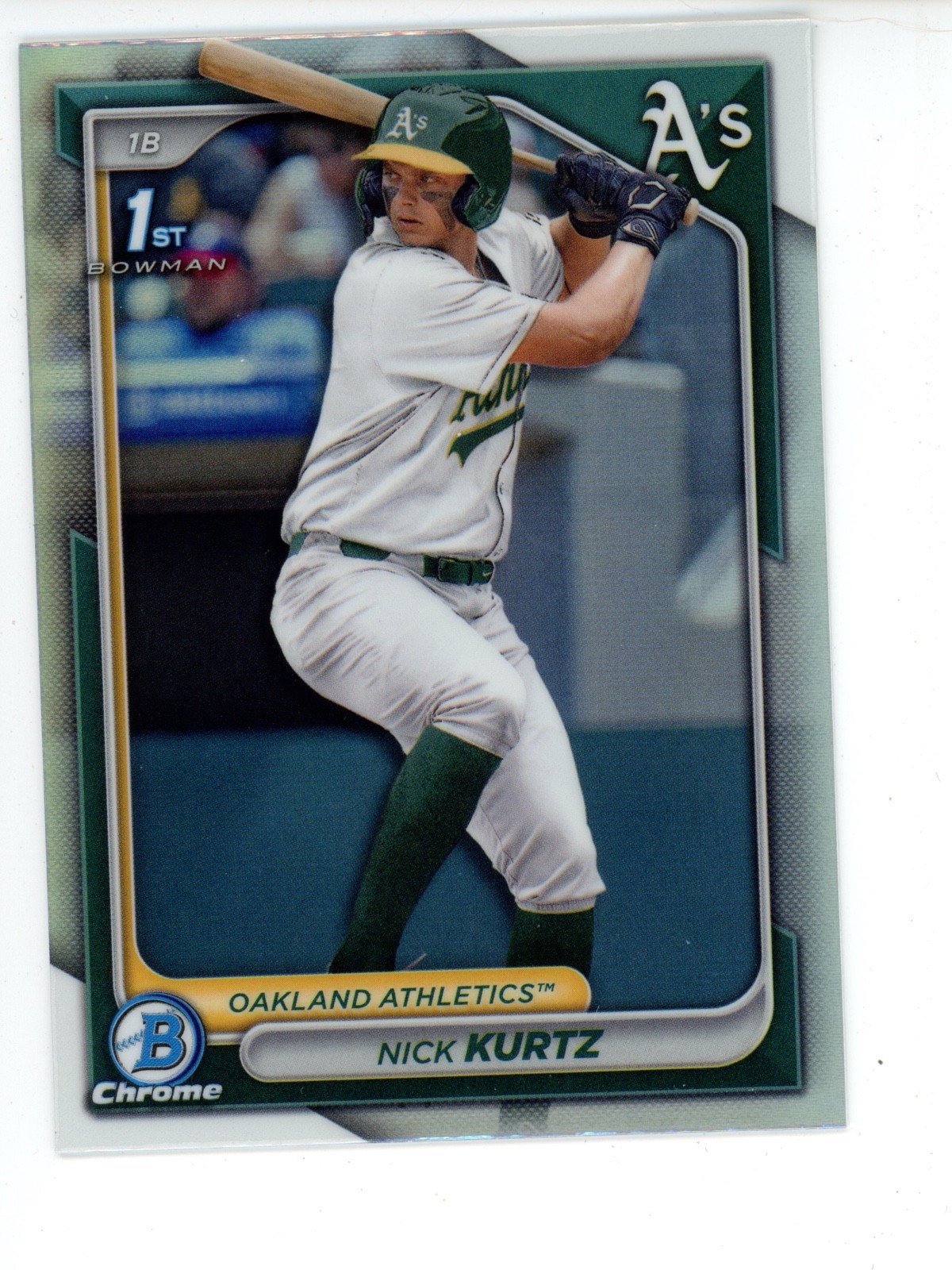 2024 Bowman Draft - Chrome Nick Kurtz #BDC-56 Refractor (RC)
