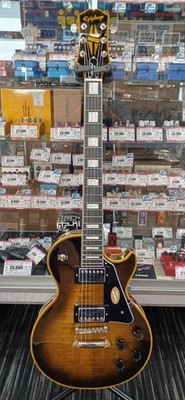 EPIPHONE Les Paul Custom Widow Used Mahogany body Ebony fingerboard w/Gig case