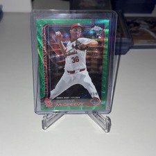 Michael McGreevy, RC, Green Geometric Refractor, #/99 - 2025 Topps Chrome...