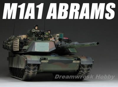 Award Winner Built Tamiya 1/35 M1A2 Abrams Main Battle Tank +Figures+ACC/More