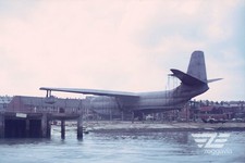 Foto de avión 4 x 6 G-ALUN Saunders Roe Princess bote volador, años 50
