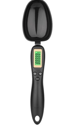 Mafiti Digitale Messlöffel Waage 500g/0,1g Hochpräzise Schwarz