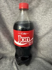 Share a Coke with   Jon   2025 Personalized Gift Coca~Cola Bottle 20oz