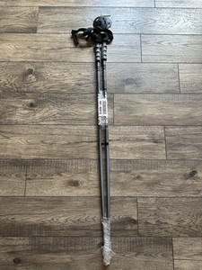 Salomon Hacker S3 Alpine Ski Poles, Black/gray, 120cm MY25