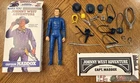 RARE Minty Marx Johnny West Adventure Vintage JWA Captain Maddox Blue Silver