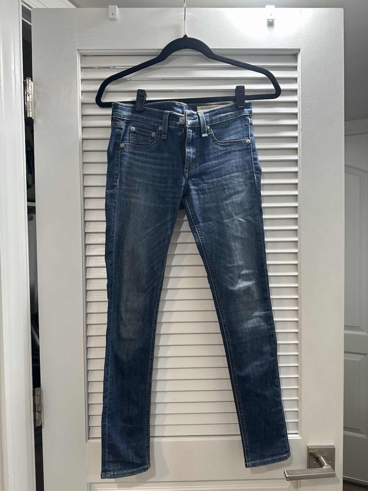 Rag & Bone Women's Capri Blue Jeans Size 25